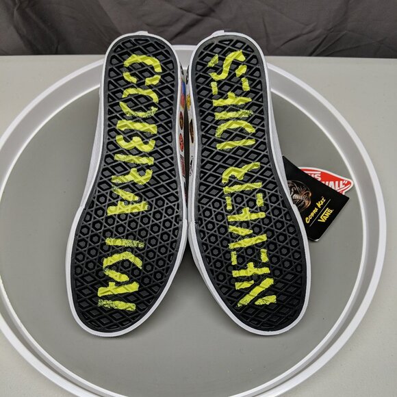 VANS x Cobra Kai Dojo Old Skool Low Skate Shoes Sneakers Black NWT B5.5 / W7 - Picture 6 of 9